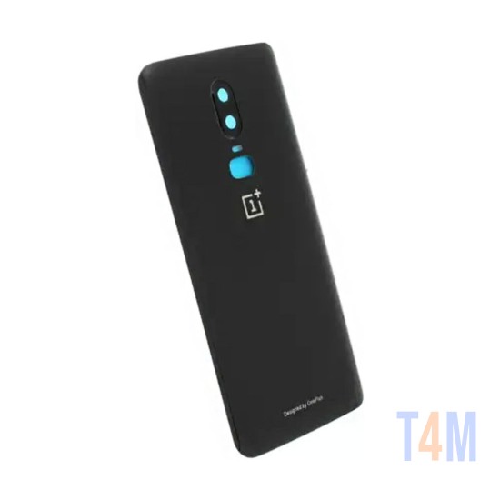 BACK COVER WITH CAMERA LENS ONEPLUS 6 BLACK